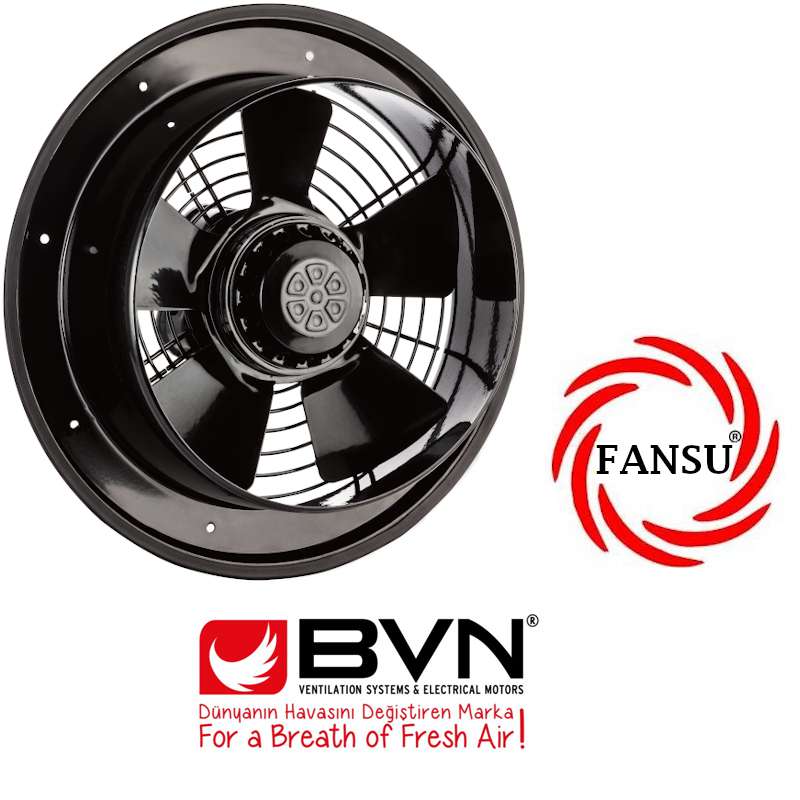 هواکش BVN ساخت ترکیه مدل 200 ( سایز قطر ۲۰ سانت )